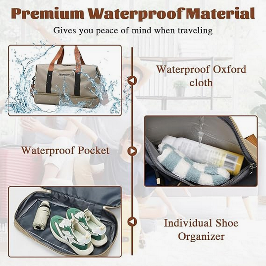 TrueLife™ Trolley Duffle | Bolsa gym y viaje 32L